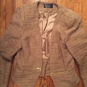 P • Luca Milano Gold Blazer